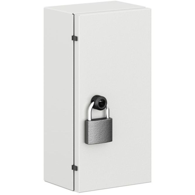 Накладка для навесного замка шкафов ST и CE с личинкой под ключ с двойн. бородкой 3мм DKC R5CE222