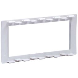 Рамка 4мод. универс. под Brava/VIVA/45х45 бел. (уп.2шт) DKC F00013