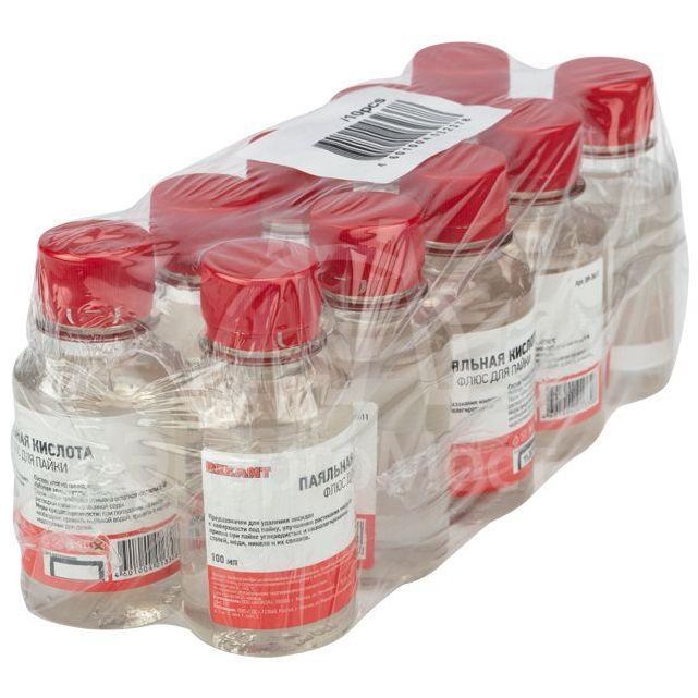 Флюс для пайки &amp;quot;паяльная кислота&amp;quot; 100мл (масленка) REXANT 09-3611