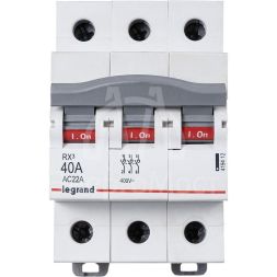 Выключатель-разъединитель 3п 40А RX3 Leg 419412