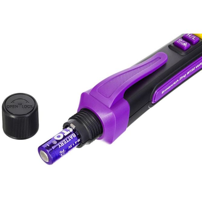 Индикатор напряжения Zing WT22 фиолет. Ermenrich 85318