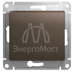 Переключатель перекрестный 1-кл. СП Glossa 10А IP20 (сх. 7) 10AX механизм шоколад. SE GSL000871