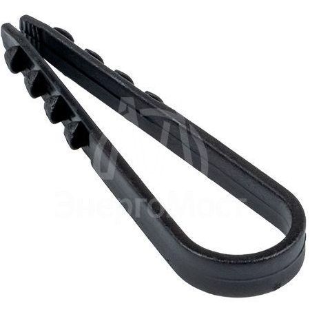 Дюбель-хомут d11-18мм для круглого кабеля черн. (уп.50шт) PROxima EKF plc-ncs50-11x18b