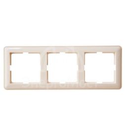 Рамка 3-м W59 сл. кость SchE KD-3-28 (КД-3-28)