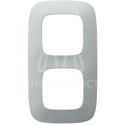 Рамка 2-м Valena Allure универсальная алюм. Leg 754392