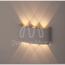 Светильник WL12 WH декор. подсветка светодиод. 6х1Вт IP54 бел. ЭРА Б0034610