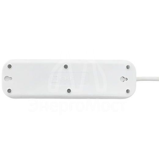 Удлинитель 4х5м с заземл. 16А IP20 Эксперт 3.0кВт ПВС 3х1 PROxima EKF UBA16-310-4-05