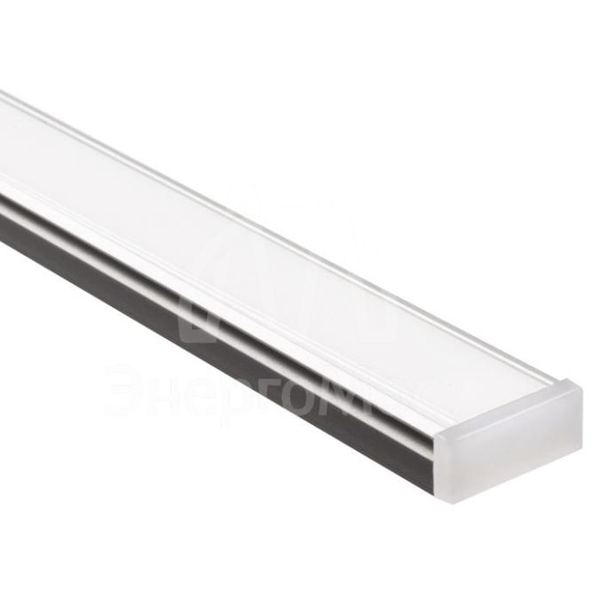 Профиль накладной PAL 1507 (в комплекте: профиль; рассеиватель; заглушки1+1; клипсы2) L2000 анодирован. JazzWay 5036109