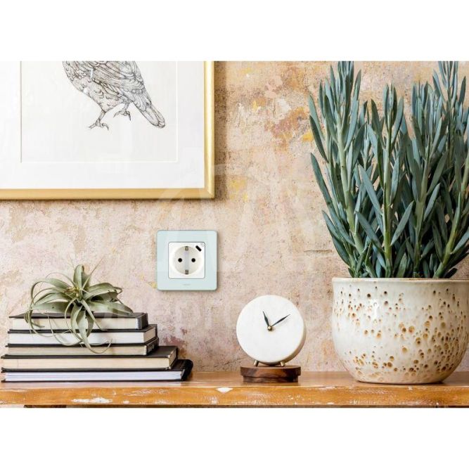 Рамка 1-м Inspiria мятн. Leg 673935