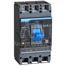 Выключатель автоматический 3п 400А 70кА NXMS-400H с электрон. расцеп. (R) CHINT 845726