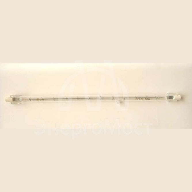 Лампа галогенная КГ 1500Вт линейная R7s 220В Лисма 350222000