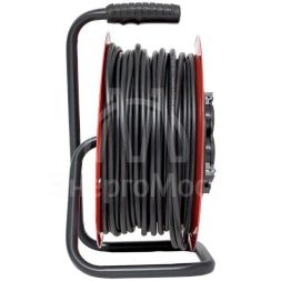 Удлинитель на катушке 4х50м с заземл. 16А IP44 Гефест 2.0 КГ 3х2.5 3.5кВт предохр. PROxima EKF UKG02-16-R325-4-50-IP44