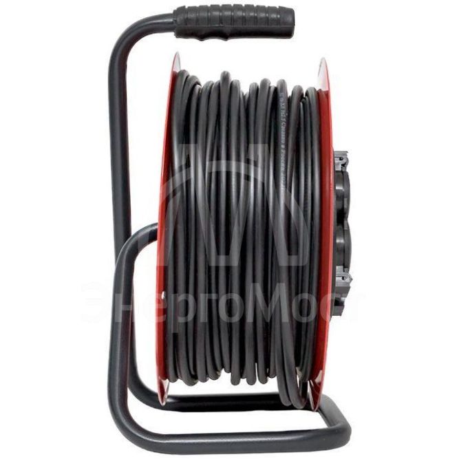 Удлинитель на катушке 4х50м с заземл. 16А IP44 Гефест 2.0 КГ 3х2.5 3.5кВт предохр. PROxima EKF UKG02-16-R325-4-50-IP44