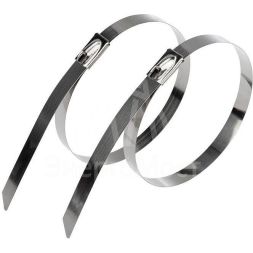 Хомут кабельный 4.6х360 сталь серебр. (уп.50шт) Rexant 07-0368