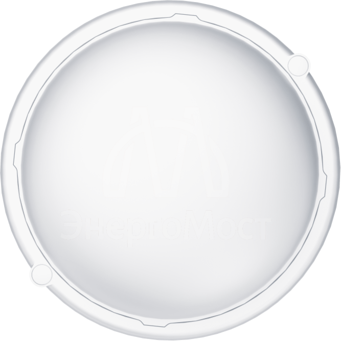 Светильник светодиодный 90 237 OBL-R5-12-4K-WH-IP65-LED ОНЛАЙТ 12Вт 4000К IP65 1180лм ЖКХ круг бел. пластик 90237