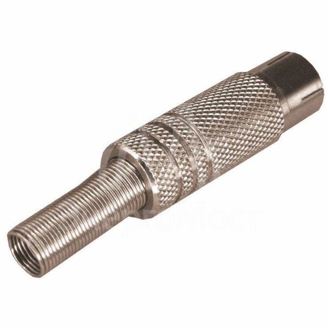 Разъем гнездо TV никель с пружиной Rexant 05-2014