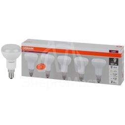 Лампа светодиодная LED Value LVR60 7SW/830 230В E14 2х5 (уп.5шт) OSRAM 4058075583931