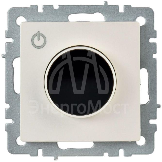 Термостат электронный с индикацией BRITE СП IP20 ТС10-1-БрЖ жемчуг IEK BR-RT11-K36