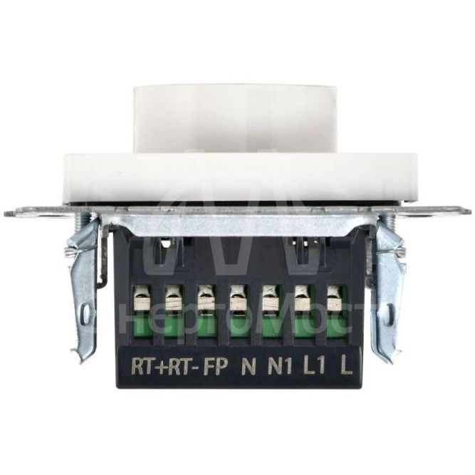 Термостат электронный с индикацией BRITE СП IP20 ТС10-1-БрЖ жемчуг IEK BR-RT11-K36