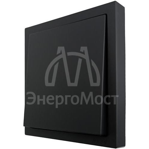 Выключатель 1-кл. СП ZIMA IP20 10А безвинт. зажим черн. бархат LEZARD 704-4288-100QC