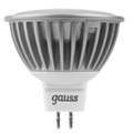 Лампа светодиодная Black MR16 5Вт 2700К тепл. бел. GU5.3 500лм 12В FROST Gauss 201505105