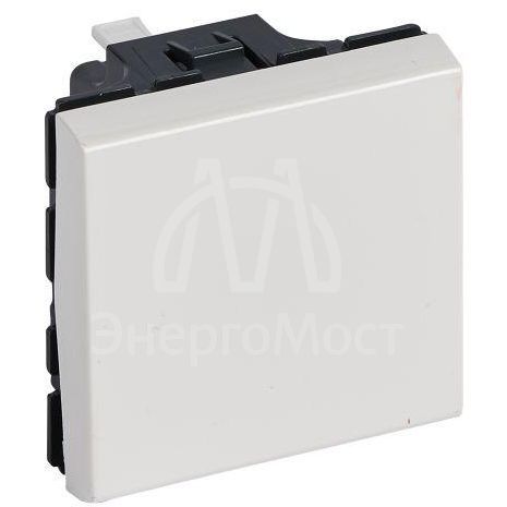 Механизм переключателя на 2 направления 1-кл. 2мод. СП Mosaic 10А IP31 10AX бел. Leg 077011