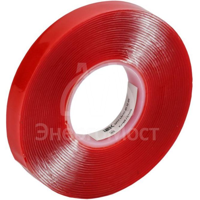 Лента монтажная прочная двусторонняя 1х12мм (рул.5м) MIXTAPE 7 IEK MT7-LM30-01-12-05