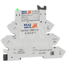 Модуль релейный OptiRel G RM38-61-24U-6-P-CO КЭАЗ 280992