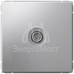 Розетка телевизионная оконечная TV ArtGallery 1дБ механизм алюм. SE GAL000391