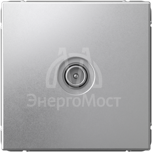 Розетка телевизионная оконечная TV ArtGallery 1дБ механизм алюм. SE GAL000391