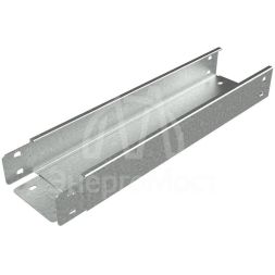 Лоток листовой неперфорированный 200х50 L3000 сталь 0.7мм "БЫСТРЫЙ МОНТАЖ" LN50х200х0.7х3000 КМ LO0224