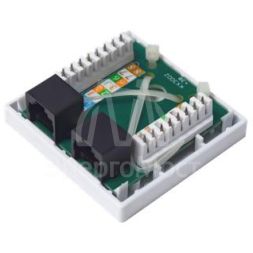 Розетка компьютерная 8P8C (RJ45) UTP кат.5E 2 порта TOKOV ELECTRIC TKE-SMB-8P8C-2P-UTP