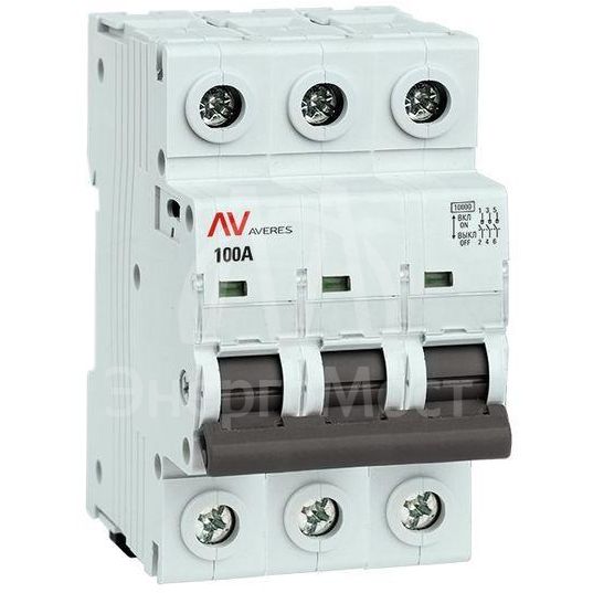 Выключатель нагрузки 3п 100A AVN AVERES EKF avn-3-100-av