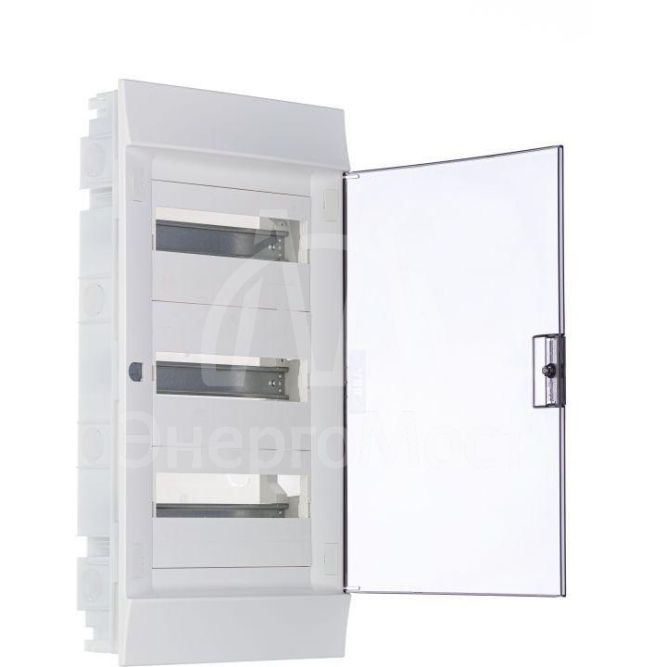 Бокс СП Mistral41 36М прозр. дверь 3 ряда (c клемм) ABB 1SLM004101A2207