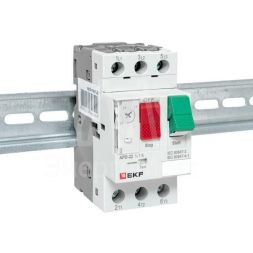 Выключатель автоматический для защиты двигателя АПД-32 1.0-1.6А EKF apd-me-1.6