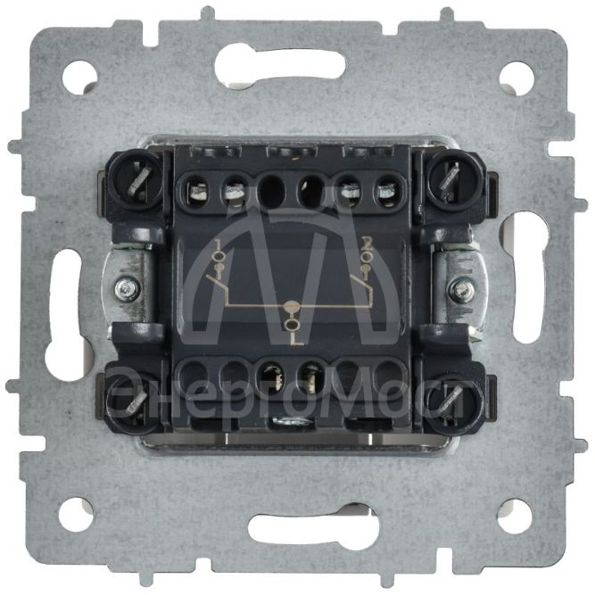 Выключатель 2-кл. СП BRITE ВС10-2-0-БрАБ 10А механизм арктич. бел. IEK BR-V20-0-10-K91