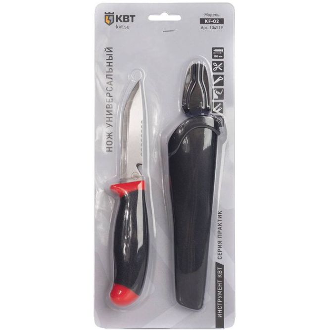 Нож универсальный KF-02 ПРАКТИК КВТ 104519