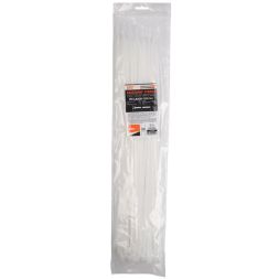 Хомут кабельный PCT 4.8х450-100WH 4.8х450 PA6.6 бел.(уп.100шт) JazzWay 5054127