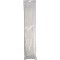 Хомут кабельный PCT 4.8х450-100WH 4.8х450 PA6.6 бел.(уп.100шт) JazzWay 5054127