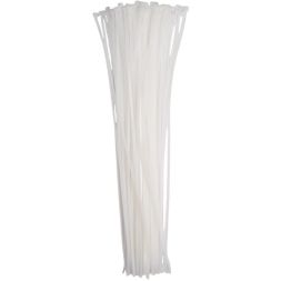 Хомут кабельный PCT 4.8х450-100WH 4.8х450 PA6.6 бел.(уп.100шт) JazzWay 5054127