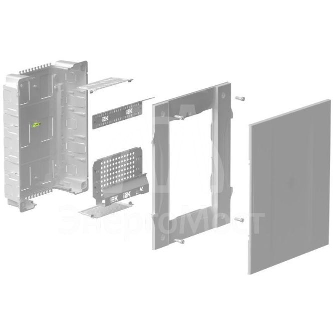 Корпус пластиковый мультимедиа встраив. 470х410мм KREPTA 5 IEK KR5-KP23-V-41