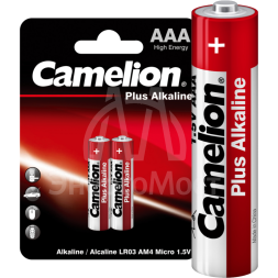 Элемент питания алкалиновый LR LR03 BL-2 (блист.2шт) Camelion 1651