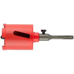 Коронка кольцевая алмазная по бетону безударная 68мм в сборе КУРС 33475