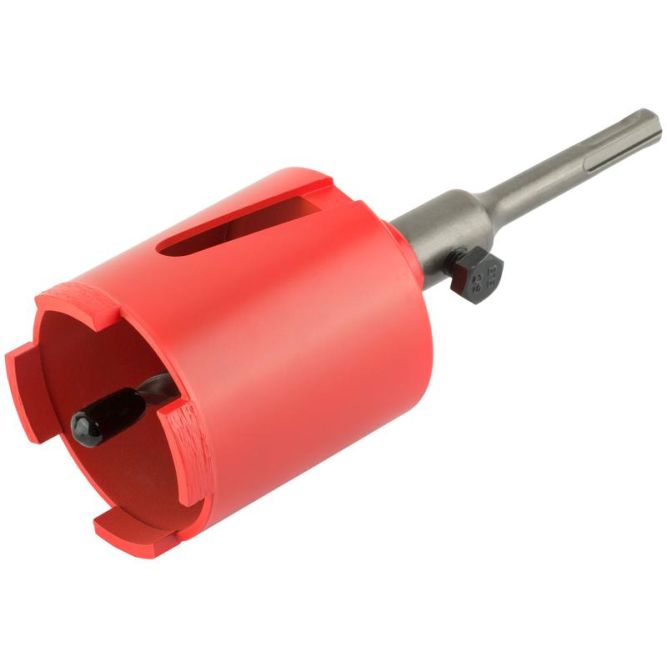 Коронка кольцевая алмазная по бетону безударная 68мм в сборе КУРС 33475