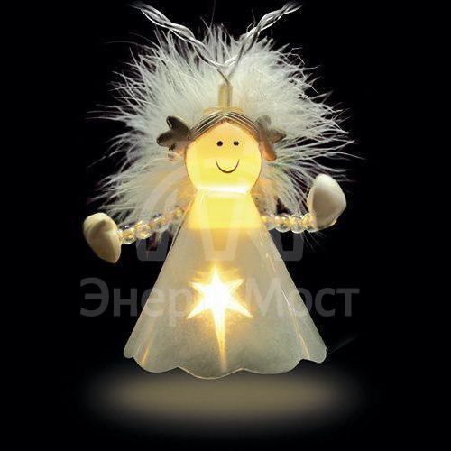 Гирлянда &amp;quot;Ангелы&amp;quot; ANGLD16-WW 8шт 16 бел. LED 2.1м SHLights 4690601035493