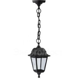 Светильник садово-парковый Адель E27 подвесной четырехгранный черн. НСУ 04-60-001 черн. ЭРА Б0048105