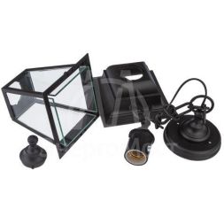 Светильник садово-парковый Адель E27 подвесной четырехгранный черн. НСУ 04-60-001 черн. ЭРА Б0048105