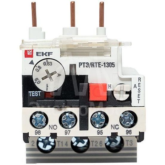 Реле тепл. РТЭ EKF rel-1305-0.63-1