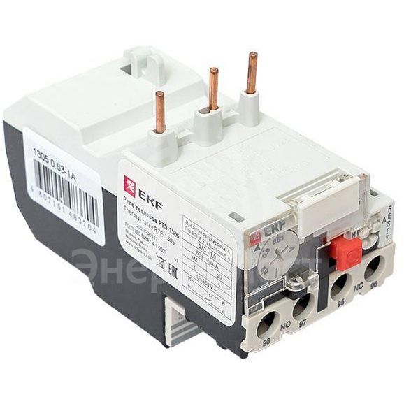 Реле тепл. РТЭ EKF rel-1305-0.63-1