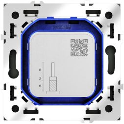 Розетка телевизионная оконечная TV + SAT 2-м СП S70 механизм черн. матов. Voltum VLS060408